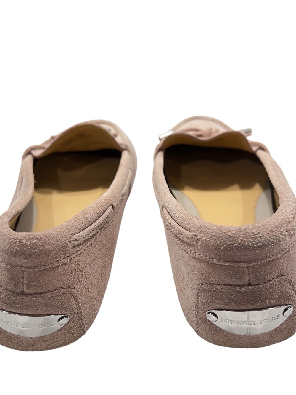 Michael Michael Kors Suede Khaki Sutton Mocassins - Picture 4 of 5